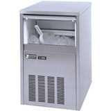 Masina cuburi de gheata, Master Frost & Hendi, otel inoxidabil, 40 kg/24 h, cub forma tip glont / 18 gr, 230 V/575 W, 480x580x(H)750 mm