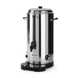 Percolator  Hendi bauturi calde cu pereti dubli 9 litri, 2400 W, termostat, temperatura, ajustabila pana la 100 C, Inox, robinet anti-picurare