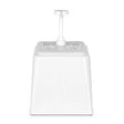 Dispenser de sos cu pompa, 2.5 L, alb, 230x210x(H)250 mm