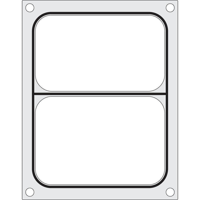 Matrita sigilare pentru doua recipiente 178x113 mm