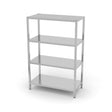 Raft 4 polite, pregatit pentru asamblare, Hendi, Kitchen Line, 1000x500x(H)1800mm
