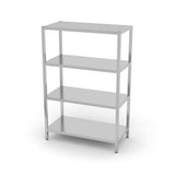 Raft 4 polite, pregatit pentru asamblare, Hendi, Kitchen Line, 1000x500x(H)1800mm