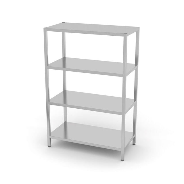 Raft 4 polite, pregatit pentru asamblare, Hendi, Kitchen Line, 1000x500x(H)1800mm