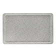 Tava poliester Versa cu margine plata, Cambro, culoare grafit,370x530mm