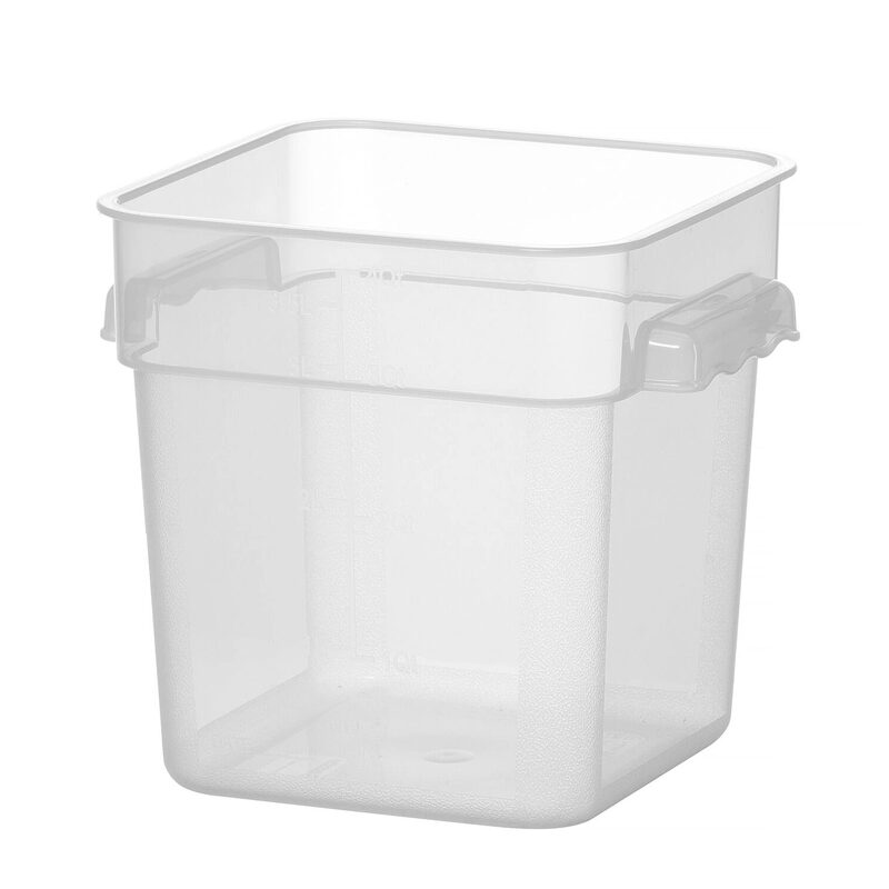 Recipient compartimentat pentru alimente  Hendi  3,8 l, 190x190x(h)180