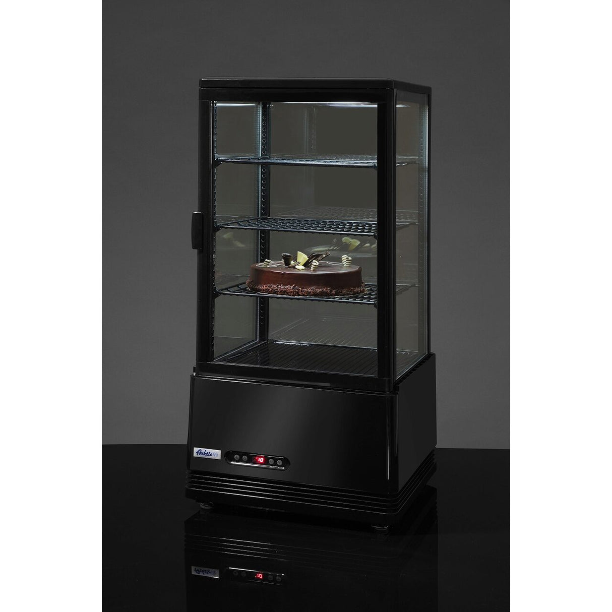 Vitrina de prezentare 78 L (neagra) - 230 V, 170 W, 452X406X (H)966 mm