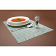 Suport anti alunecare pentru farfurie,Hendi, 450x300 mm,design 251,set de 6 buc