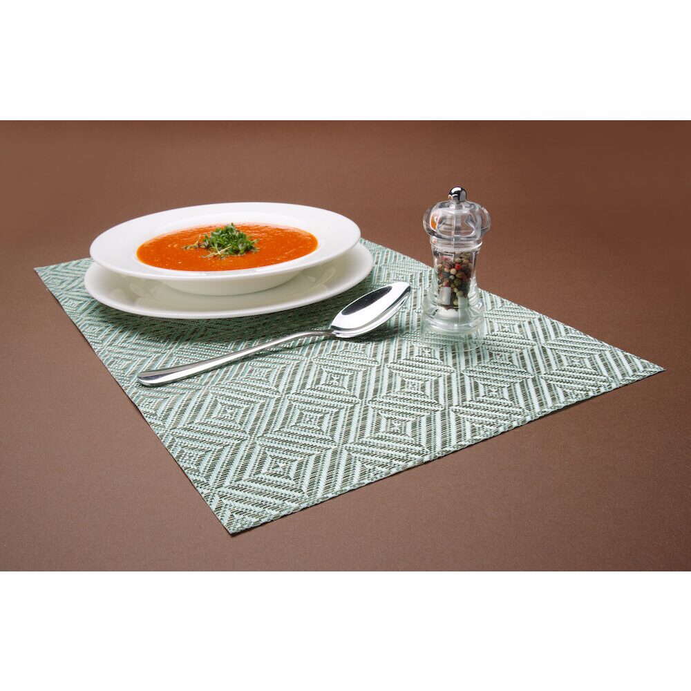 Suport anti alunecare pentru farfurie,Hendi, 450x300 mm,design 251,set de 6 buc