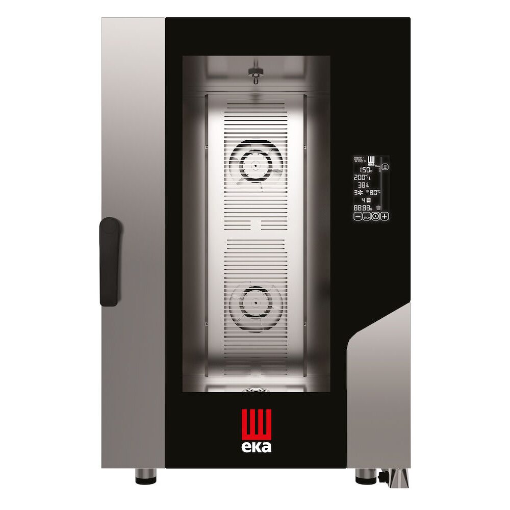 Cuptor electric cu convectie pentru gastronomie, Millennial Black Mask Gastro, 11 tavi x GN 1/1, 730x785x(H)1130 mm, Hendi