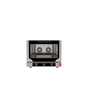 Cuptor electric, mixt cu aburi, control electromecanic, GN1/1, Tecknoeka, 6,4 kW/400 V, 784x752x(H)634 mm