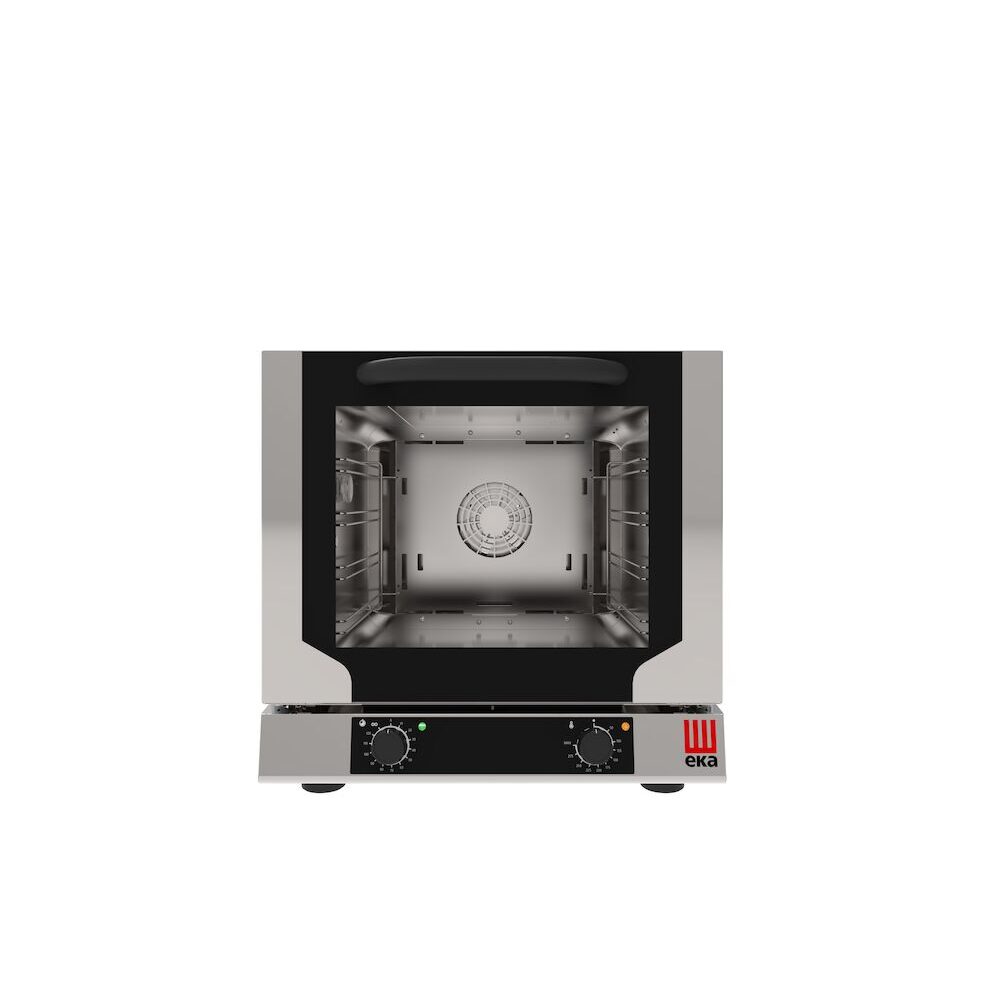 Cuptor cu convectie, control electromecanic, Tecknoeka, 3.1 kW/230 V, 590x709x(H)589 mm