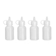 Mini dozator pentru sos, set de 4 buc, Hendi, 0.03 l , ø30x(H)85 mm