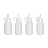 Mini dozator pentru sos, set de 4 buc, Hendi, 0.03 l , ø30x(H)85 mm