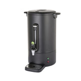Percolator pentru bauturi fierbinti 13 litri, HENDI Uniq, inox, negru mat, termostat 0-100 gr C, 1650 W, Concept Line Hendi, 357x380x(h)502 mm