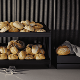 Tava neagra GN 1/1 Madeira  530x325x40 mm Fine Dine