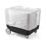Carucior Hendi pentru transport farfurii, polipropilena, pentru farfurii cu diametrul ?de la ø170 mm la ø330 mm, 930x720x(H)800