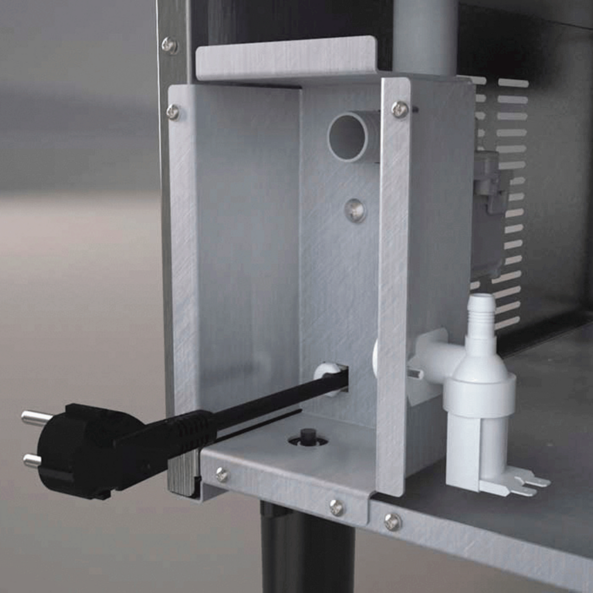 Masina de gheata cu racire pe aer  47 kg/24 h, capacitate 28 kg, Barmatic