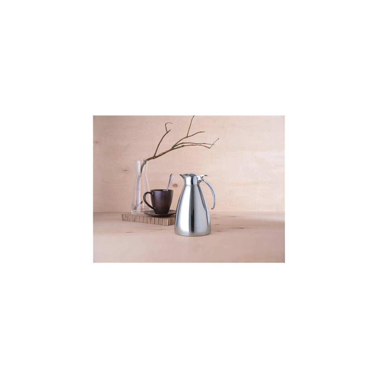 Cana termos 0.6lt, inox, Hendi, pereti dubli, izolare termica mare,120x168 mm