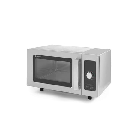 Cuptor microunde profesional, 25 lt, inox, control cu un singur buton, putere iesire 1000W, Hendi, 511x432x(H)311 mm