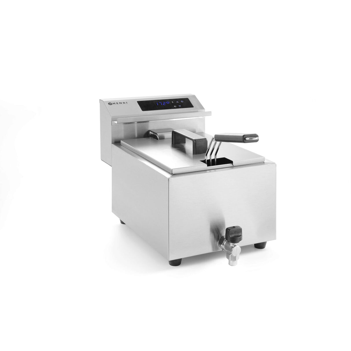 Friteuza MasterCook cu robinet scurgere - 8 lt