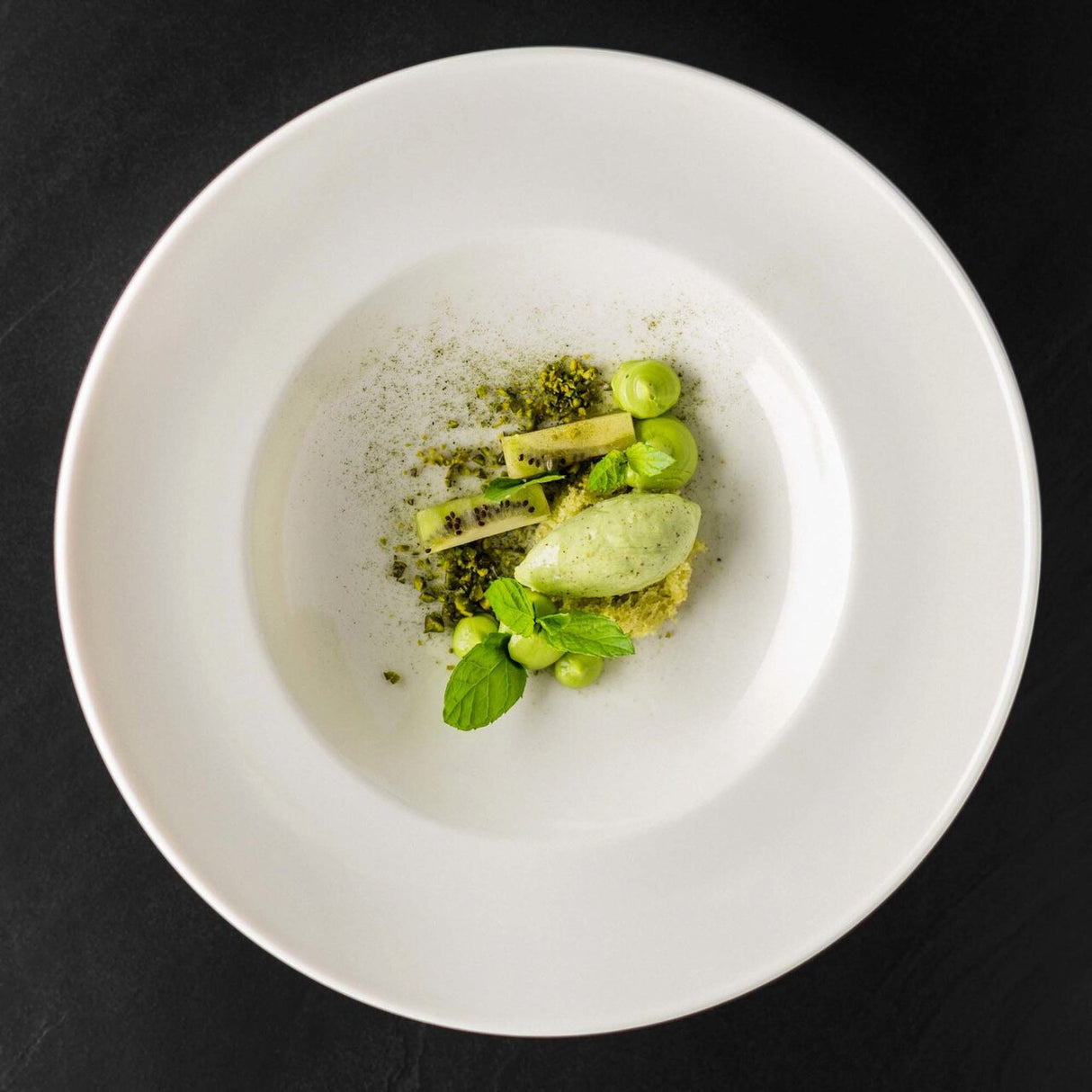 Farfurie paste Fine Dine, Crema 260 mm