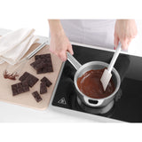 Tigaie Bain-Marie Hendi, 1litru, Inox, cu pereti dubli si rezervor pentru apa, 330x165x(h)95mm