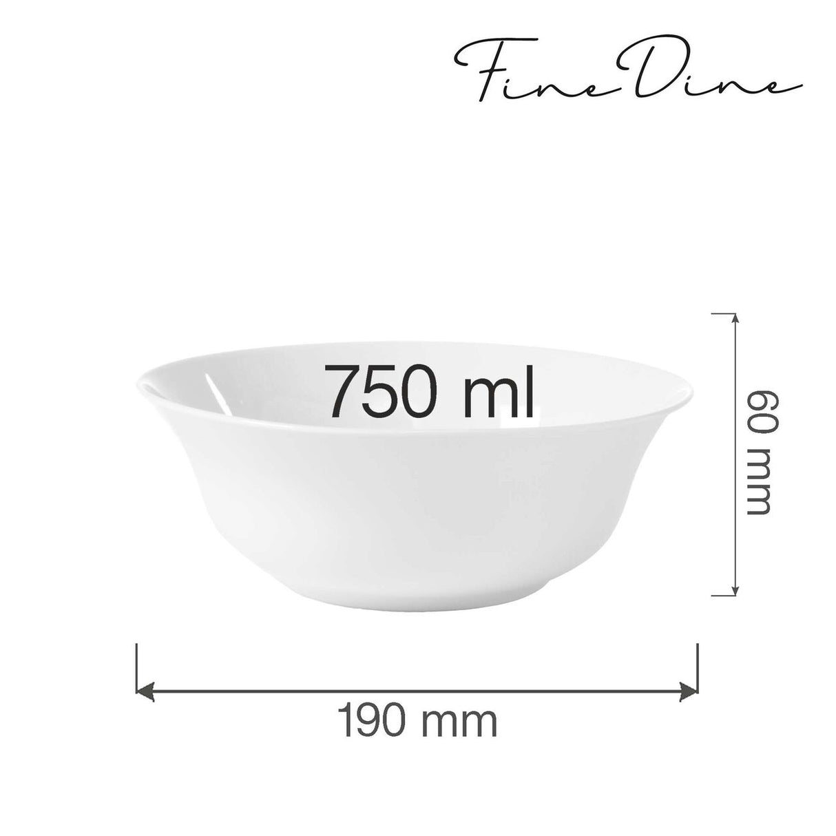 Bol Bianco, Alb 750 ml, Fine Dine