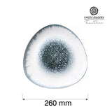 Farfurie triunghiulară Infinity, 260 mm Fine Dine