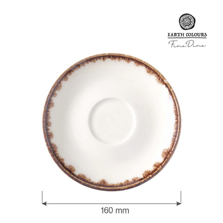 Farfurie pentru ceasca Vanilla, 160 mm Fine Dine