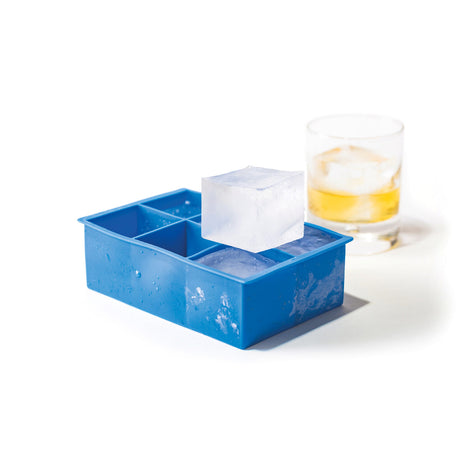 Forma din silicon durabil pentru cuburi de gheata XL, Hendi, 5x5x(H)5 cm, potrivita si pentru uz profesional