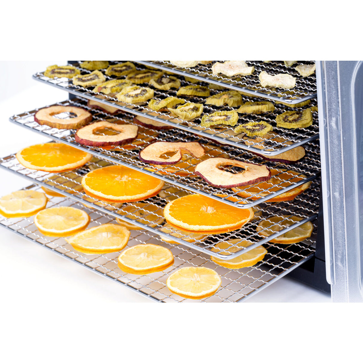 Deshidrator alimente, capacitate 7 tavi 375x300 mm, afisaj digital, 500W,345x450x(H)315mm