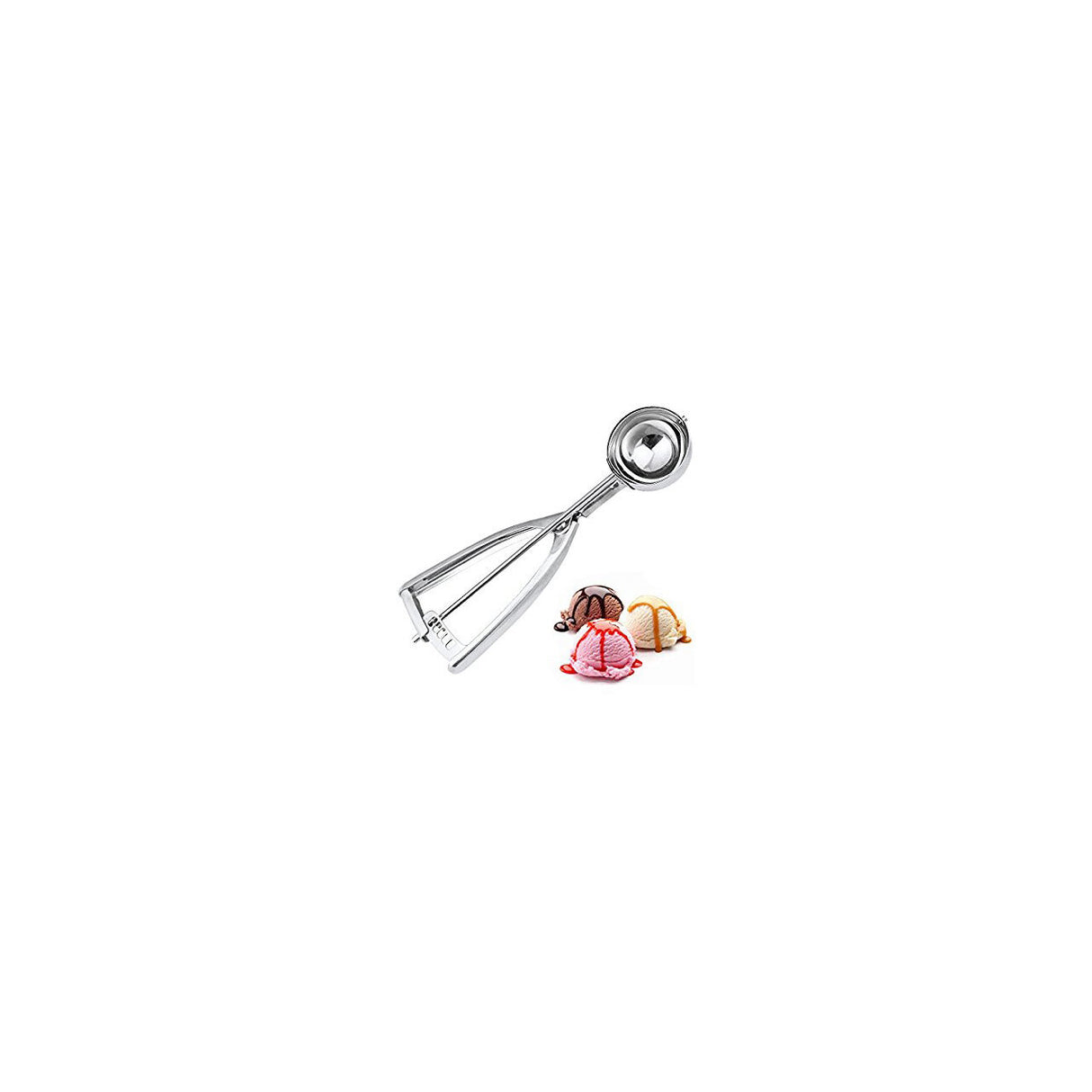 Lingura dozatoare inghetata 1/36 litri, diametru cupa 48 mm, inox, Hendi Kitchen Line