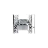 Carucior debarasare tavi, capacitate 15 tavi x GN 1/1(530x325mm), inox, 615x450x(H)1695 mm, Hendi
