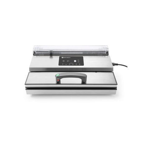 Aparat de vidat profesional Hendi Kitchen Line, 550W, pompa dubla de capacitate mare 16lt/min, inox, 490x260x(H)145 mm