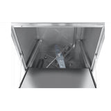 Masina profesionala de spalat vase K 50 cu pompa de detergent 50 x 50 control electromecanic 400 W Hendi Inox 570x600(+370)x(H)830 mm