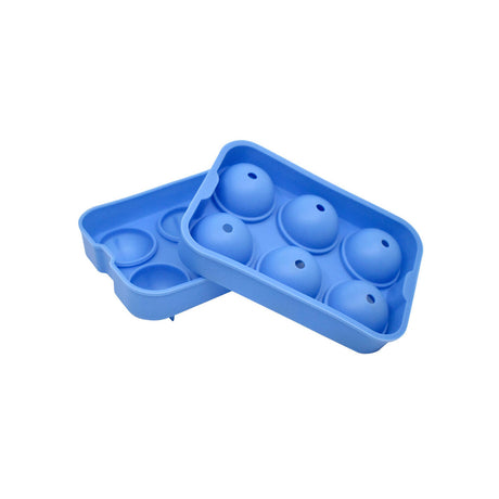 Forma din silicon durabil pentru cuburi de gheata tip bila, Hendi, 18x12.5x(H)5 cm, potrivita si pentru uz profesional