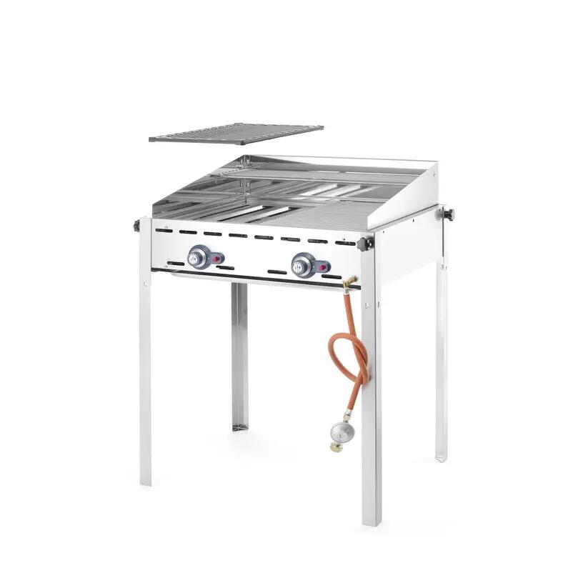 Grill Green Fire din inox, 2x 1/1