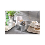 Set rustic tacamuri si servetele, Hendi, tip galeata, 250x125x(H)155, otel galvanizat