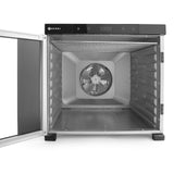 Deshidrator alimente Hendi Profi Line, 1000 W, 10 tavi, Temperatura reglabila 35-75?C, Gri
