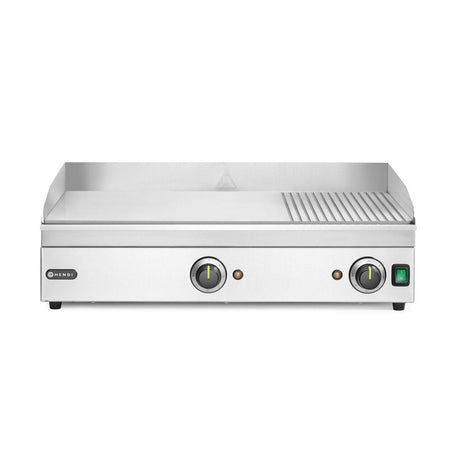 Grill cu nervuri 1/3, Kitchen Line, 220-240V/3500W, 697x474x(H)241mm
