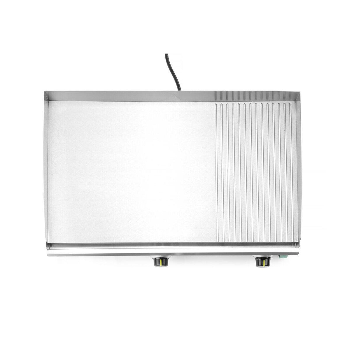 Grill cu nervuri 1/3, Kitchen Line, 220-240V/3500W, 697x474x(H)241mm
