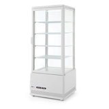 Vitrina frigorifica de prezentare 98 L alba - 452x406x(H)1116 mm