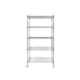 Raft depozitare cu 5 polite, 910x455x(H)1830
