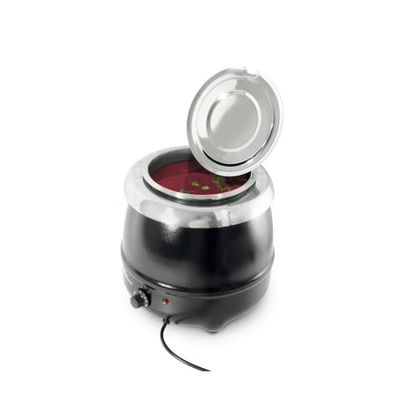 Incalzitor supa, electric, 8lt, 430W, regulator de putere, 340x(H)360 mm, Hendi, potrivit si pentru uz profesional