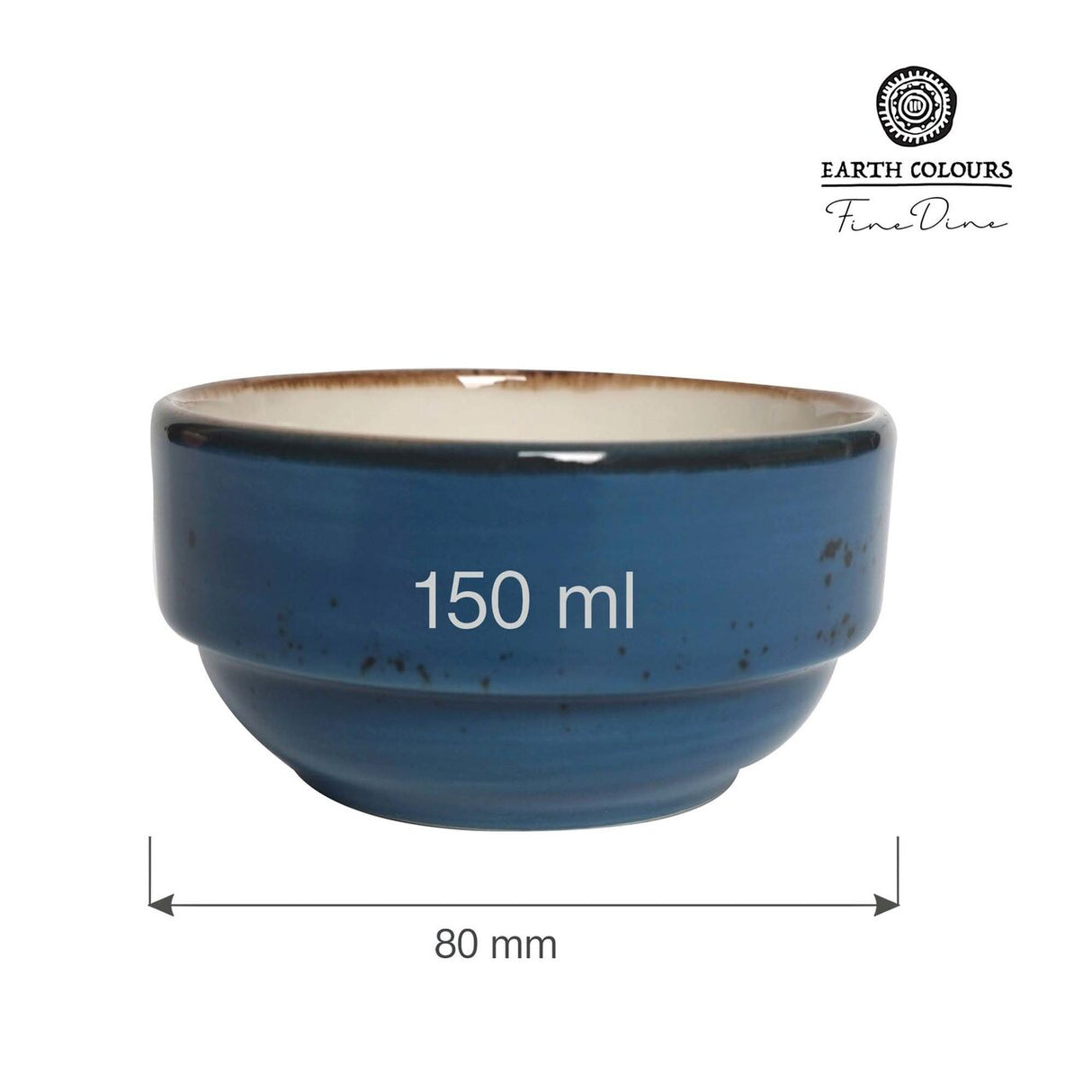 Bol stivuibil Iris 80 mm, 150 ml Fine Dine