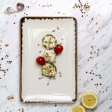 Farfurie dreptunghiulara Vanilla, 300x200 mm Fine Dine