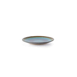 Farfurie Fine Dine, colectia Lazur, diametru 254 mm, portelan decorat manual