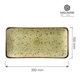 Farfurie dreptunghiulară Olive, 300x150 mm Fine Dine