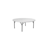 Masa pliabila tip valiza, pentru bucatarie sau bufet, 1500x(h)740 mm, blat polietilena, Hendi
