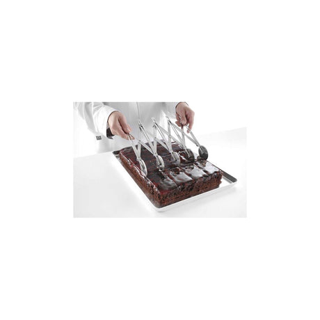 Taietor pentru aluat din otel inoxidabil cu 5 role, 222x56x(h)55 mm